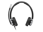 HP Poly Mission 625 USB Kablolu Kulaklık (C01C6AA) - Stereo Ses, Gürültü Engelleyici Mikrofon, 32 mm Sürücü