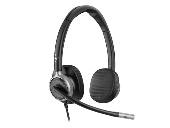 HP Poly Mission 625 USB Kablolu Kulaklık (C01C6AA) - Stereo Ses, Gürültü Engelleyici Mikrofon, 32 mm Sürücü