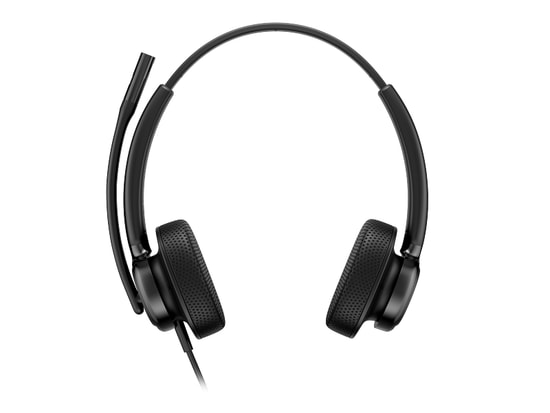 HP Poly Mission 425 USB HS WW Stereo USB Kablolu Kulaklık (C01B6AA) - 32 mm Sürücü, Gürültü Engelleyici Mikrofon
