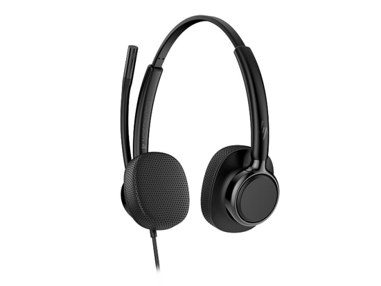 HP Poly Mission 425 USB HS WW Stereo USB Kablolu Kulaklık (C01B6AA) - 32 mm Sürücü, Gürültü Engelleyici Mikrofon