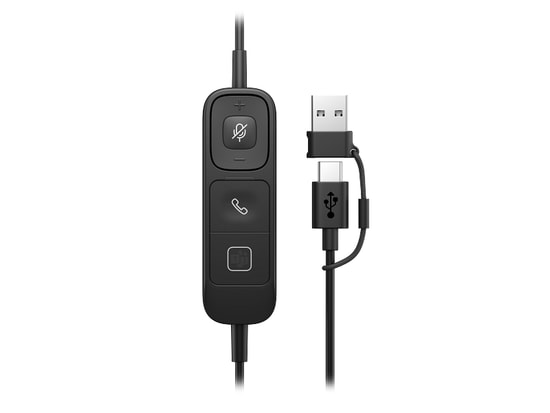 HP Poly Mission 425 USB HS WW Stereo USB Kablolu Kulaklık (C01B6AA) - 32 mm Sürücü, Gürültü Engelleyici Mikrofon