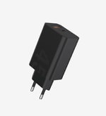 LinkTech T462e Strong 45W PD Çift Çıkışlı QC 4.0 Eco Siyah Hızlı Şarj Aleti (LCT-T462e) - PD 3.0, 3A Akım Korumalı