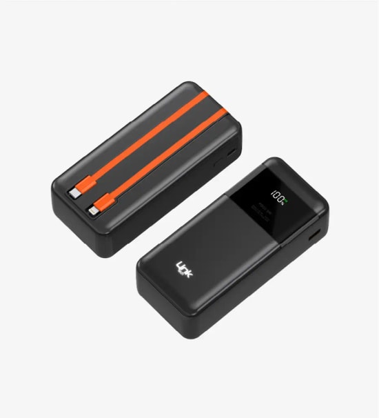 LinkTech LPB-LC33 Strong 30000mAh 22.5W Powerbank - Dijital Ekranlı, PD Hızlı Şarj, Lityum İyon Pil, Çift USB Çıkışlı