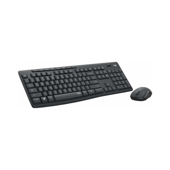 Logitech MK295 Sessiz Kablosuz Türkçe Q Düzen Klavye Mouse Seti (Siyah) (920-009804) - SilentTouch Teknolojisi
