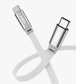 Linktech K578 Fast 1.5m 60W Type-C Gri Örgü Şarj ve Data Kablosu - 480 Mbps, 3A Desteği, Flat Braided, Anti-Tangle