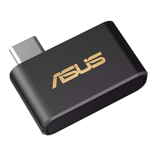 Asus USB-BE93 Mini WiFi 7 BE6500 Tri-Band Type-C Harici Kablosuz USB Ağ Adaptörü - 6 GHz, 6500 Mbps Bağlantı Hızı