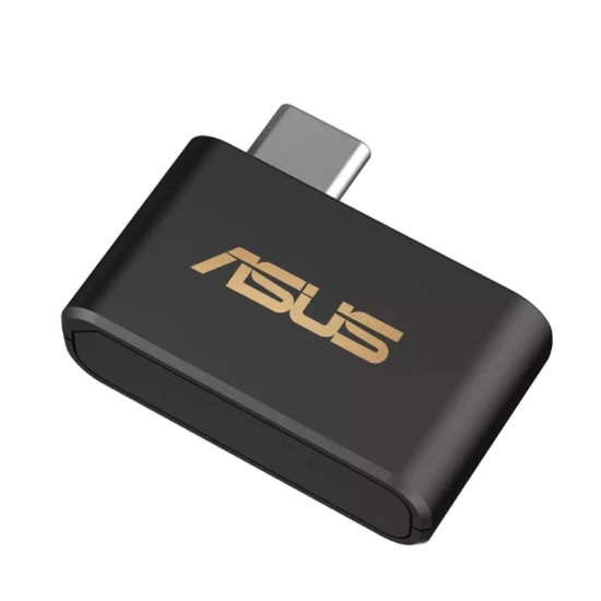 Asus USB-BE93 Mini WiFi 7 BE6500 Tri-Band Type-C Harici Kablosuz USB Ağ Adaptörü - 6 GHz, 6500 Mbps Bağlantı Hızı