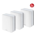 Asus ZenWiFi BT8 (BT8-3P) 3'lü Paket Wi-Fi 7 Mesh Sistemi - BE14000 Tri-Band, 7 Anten, Dahili Anten, USB, MU-MIMO