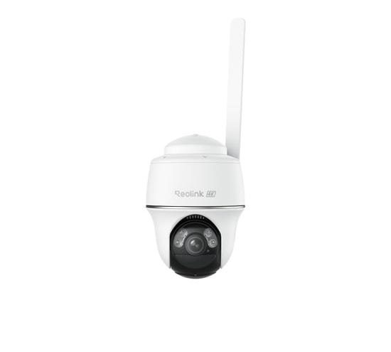 Reolink Go PT Ultra 8MP 4G Bataryalı Speed Dome PT Kamera - 10m Gece Görüşü, Çift Yönlü Ses, Dahili Mikrofon, SD Kartsız
