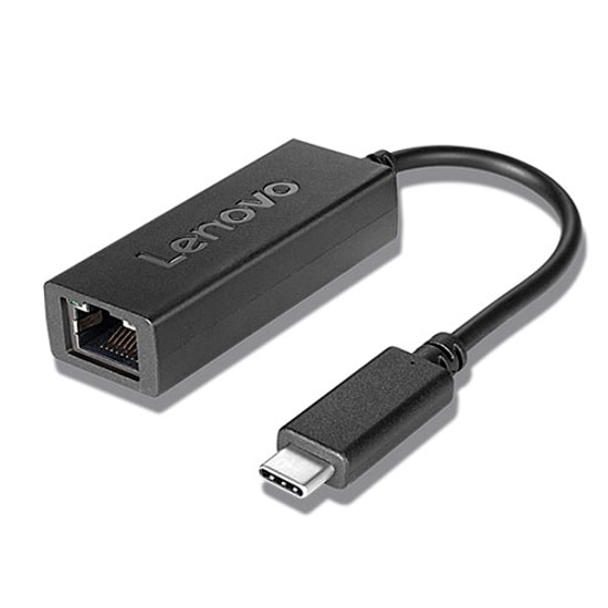 Lenovo 4X90S91831 USB-C Ethernet Dönüştürücü Ağ Adaptörü - 1 Adet Giriş, 1 Adet Çıkış, Kablo Var, Ağ Aktarımı