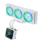 Asus PRIME-SLC-II-BEYAZ 360mm Sıvı CPU Soğutucu - 3.95" IPS LCD, ARGB, 3x120mm PWM Fan, LGA1851/1700, AM5/AM4