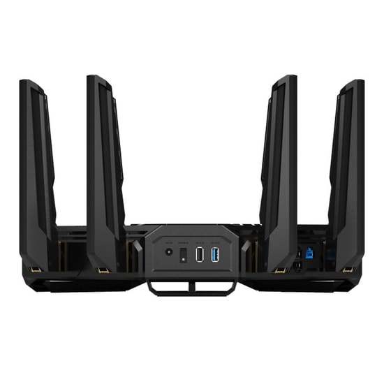 Asus ROG Rapture GT-BE98 Edition 20 WiFi 7 Quad-Band Gaming Router - BE25000, 8 Harici Anten, Çift 10G Port