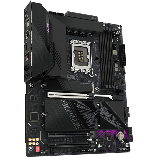 Gigabyte Z890 AORUS ELITE WIFI7 PLUS LGA1851 ATX Anakart - Intel Z890, DDR5 9466+ MT/s (OC), 256 GB, 4 DIMM, Wi-Fi 7