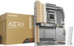 Gigabyte X870E AERO X3D DARK WOOD (X870E-AERO-X-DK-WOOD-AM5-DDR5) ATX Anakart - Wi-Fi 7, 256 GB RAM, 4x M.2