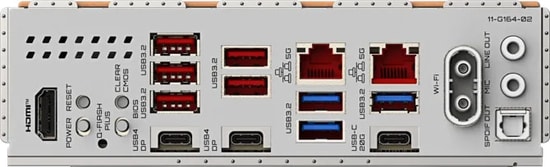 Gigabyte X870E AERO X3D DARK WOOD (X870E-AERO-X-DK-WOOD-AM5-DDR5) ATX Anakart - Wi-Fi 7, 256 GB RAM, 4x M.2