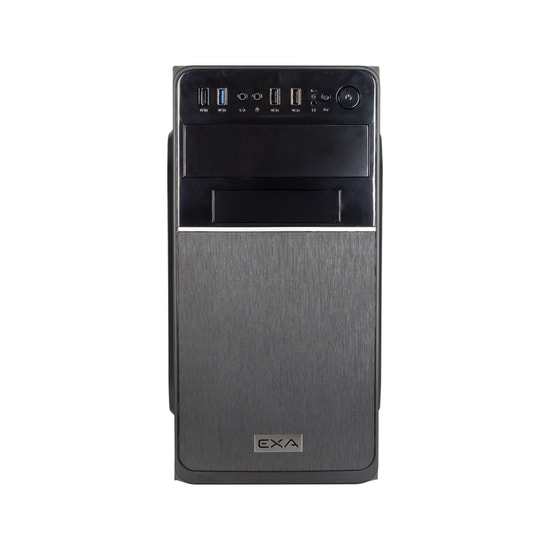 EXA EV1-503 i5-12400 16GB DDR4 Masaüstü Bilgisayar - 512GB, DOS, Mini Tower, 400W, Siyah, Klavye ve Mouse Yok