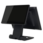 Tscan GI 1560II Çift Ekran i5 8GB 256GB Dokunmatik POS PC - 15,6+11,6 İnç, FreeDOS, Endüstriyel Metal Kasa, 1xCOM, 6xUSB