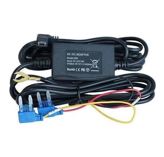Dahua V9H DAE-CDL-V9H Araç İçi Kamera Donanım Kiti, S6-S8 Uyumlu - DC-DC Adaptör, Araç Sigorta Konnektörleri