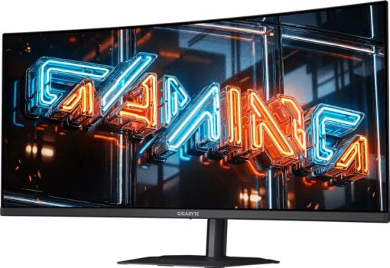 Gigabyte MO34WQC36 34 İnç QD-OLED Kavisli Monitör - 3440x1440 WQHD, 360Hz, 0.03ms, VESA DisplayHDR True Black 500