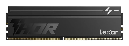 Lexar THOR 2.0 LD5U08G60C380V-RGD 16GB (2x8GB) DDR5 RAM - 6000 MHz CL38, 1.3V, Soğutuculu Siyah Masaüstü Belleği