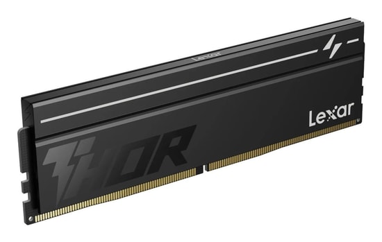 Lexar THOR 2.0 LD5U08G60C380V-RGD 16GB (2x8GB) DDR5 RAM - 6000 MHz CL38, 1.3V, Soğutuculu Siyah Masaüstü Belleği