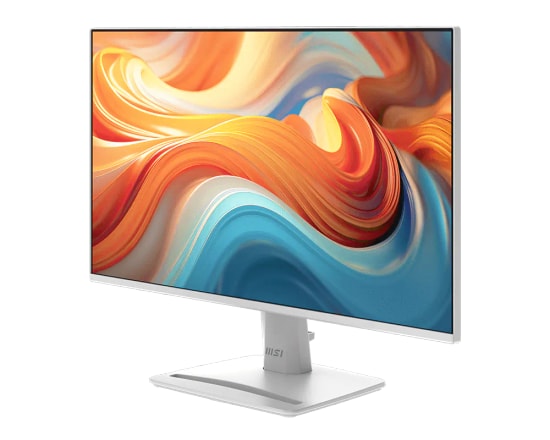 MSI PRO MP243W E14 23.8 İnç Beyaz IPS Monitör - 1920x1080 Çözünürlük, 144Hz, 1ms, Adaptive-Sync, 16:9, LED