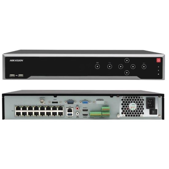 Hikvision DS-7732NXI-K4/16P 32 Kanal 4K AcuSense 16 PoE NVR Kayıt Cihazı - H.265+, 4x16TB HDD