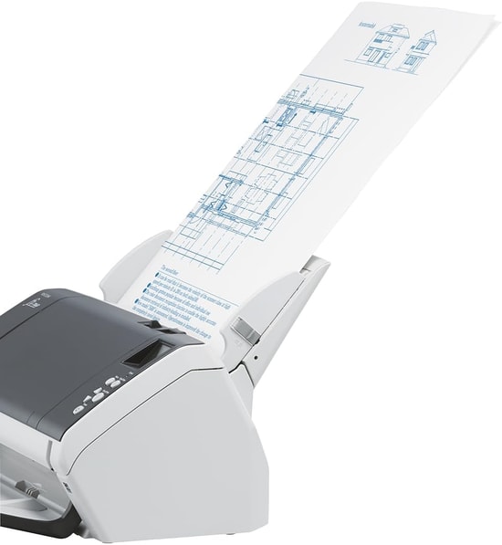Ricoh FI-7460 A3 60ppm ADF Tarayıcı - 100 Sayfa ADF, Çift Taraflı Tarama, 600 dpi, Dual CCD Sensör, 24 bit Renk