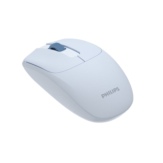 Philips SPK7398J/38 Mavi Kablosuz Optik Algılamalı Mouse - 3 Tuşlu, 1600 DPI, USB Bağlantı, 24 Ay Garanti