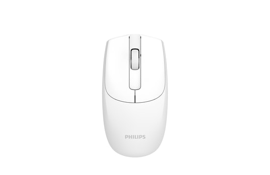 Philips SPK7398W/38 Beyaz Kablosuz Optik Mouse - 3 Tuş, 1600 DPI, USB Bağlantı, Sessiz Tıklama, 24 Ay Garanti
