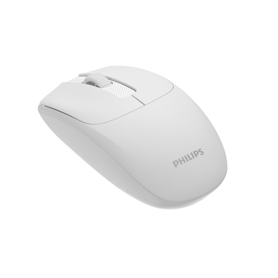 Philips SPK7398W/38 Beyaz Kablosuz Optik Mouse - 3 Tuş, 1600 DPI, USB Bağlantı, Sessiz Tıklama, 24 Ay Garanti