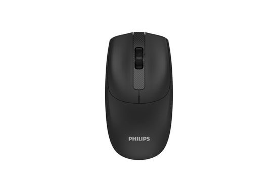 Philips SPK7398B/38 Siyah Kablosuz Optik Mouse - 3 Tuş, 1600 DPI, Sessiz Tıklama, USB Bağlantı, 24 Ay Garanti
