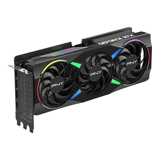 PNY RTX 5070 Ti EPIC-X ARGB OC (VCG5070T16TFXXPB1-O) Ekran Kartı - 16GB GDDR7, 256 Bit, PCIe 5.0, 300 W, Üçlü Fan