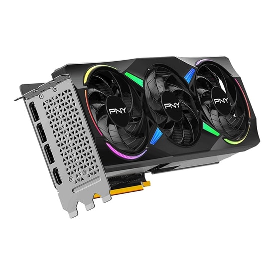 PNY RTX 5070 Ti EPIC-X ARGB OC (VCG5070T16TFXXPB1-O) Ekran Kartı - 16GB GDDR7, 256 Bit, PCIe 5.0, 300 W, Üçlü Fan