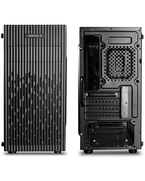 Deep Cool MATREXX-30 Micro-ATX Mid-Tower Bilgisayar Kasası - Siyah, PSU Yok, 2x 3.5" HDD Yuvası, 4 PCI Yuvası