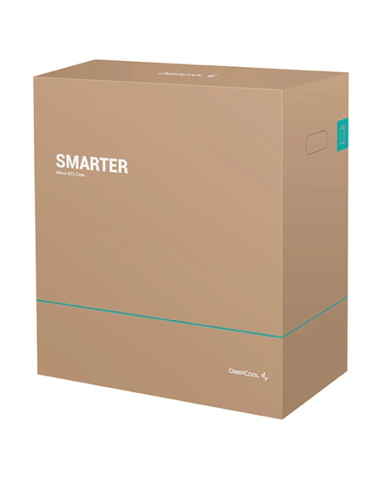 Deep Cool SMARTER Siyah Micro ATX Kasa - USB 3.0, USB 2.0, 320mm VGA Desteği, 165mm CPU Soğutucu Desteği, ATX PS2