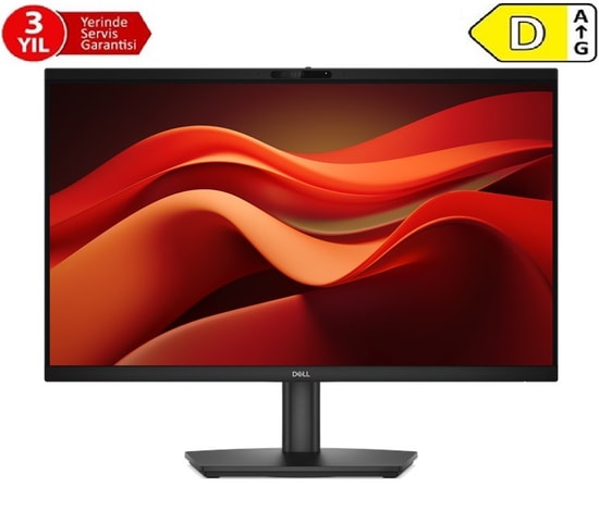 Dell Pro E2426HB 23.8" Full HD IPS 120Hz Konferans Monitör - 5ms, 300 Nit, HDMI, DisplayPort, Webcam, 2 x 3W
