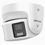 Hikvision DS-2CD2387G2P-LSU/SL 8MP 4mm ColorVu Dome Kamera - 180 Panoramik, 30m Renkli Gece Görüşü, Dahili Ses