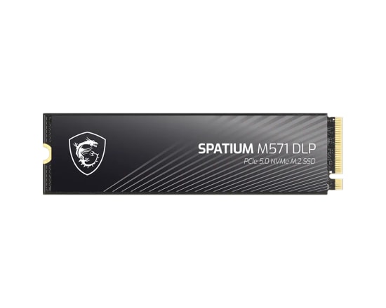 MSI Spatium DLP M.2 SSD (M571-4TB-14600MB) PCIe 5.0 NVMe - Sıralı Okuma 14600MB/s, Sıralı Yazma 10000MB/s