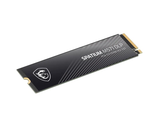 MSI Spatium DLP M.2 SSD (M571-4TB-14600MB) PCIe 5.0 NVMe - Sıralı Okuma 14600MB/s, Sıralı Yazma 10000MB/s