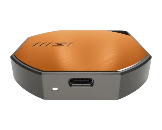 MSI DataMag Lite 40Gbps 1TB Taşınabilir Harici SSD - USB-C, 4000MB/s Okuma, 3500MB/s Yazma, 3D NAND Flash