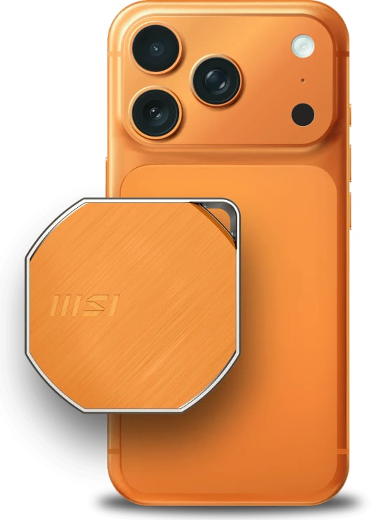 MSI DataMag Lite 40Gbps 1TB Taşınabilir Harici SSD - USB-C, 4000MB/s Okuma, 3500MB/s Yazma, 3D NAND Flash