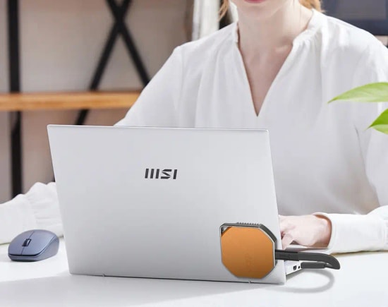 MSI DataMag Lite 40Gbps 1TB Taşınabilir Harici SSD - USB-C, 4000MB/s Okuma, 3500MB/s Yazma, 3D NAND Flash