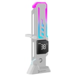 Gamepower Heatsync (HEATSYNC-V2-ARGB-BEYAZ) Ekran Kartı Tutucu - Dijital Ekran, 60-163 mm, 9-pin USB 2.0