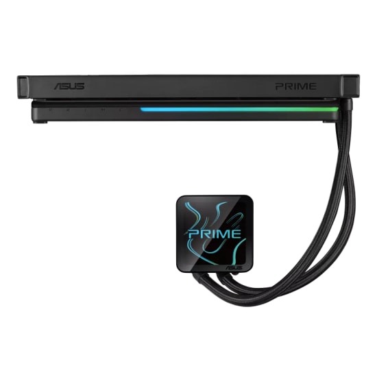 Asus Prime LC II 360 ARGB LCD Sıvı Soğutucu - 360 mm, 3x120mm PWM Fan, 2200 RPM, AM4/AM5/LGA1200/LGA1700 Intel/AMD
