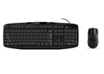 Everest Siyah Kablolu Multimedia Q Türkçe Klavye ve Mouse Seti UN-796 - USB Bağlantı, Optik Mouse, 105 Tuşlu Klavye