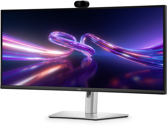 Dell P3426WEV 34 inç USB-C Hub Webcam Monitör - 3440x1440, 100Hz, 5ms, IPS, HDMI, DisplayPort, VESA 100x100
