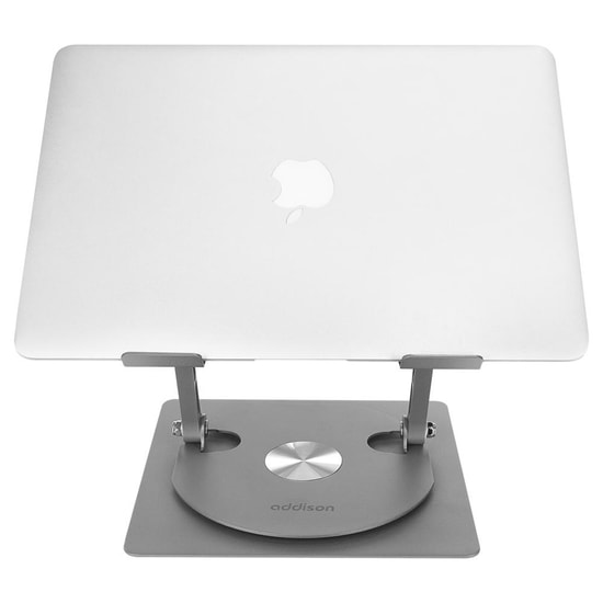 Addison AD-RC30 360 Derece Dönebilen Ayarlanabilir Metal Laptop Standı - Katlanabilir, Yükseklik Ayarlı Tasarım