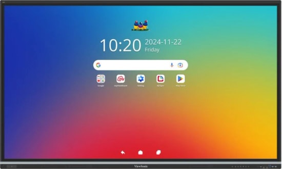 ViewSonic IFP8651-3C 86 İnç 4K İnteraktif Ekran Monitör - 400 Nits, 16/7 Çalışma, 128GB Dahili Depolama