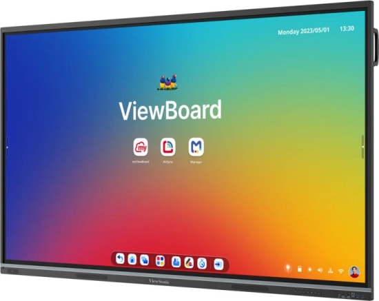 ViewSonic IFP8651-3C 86 İnç 4K İnteraktif Ekran Monitör - 400 Nits, 16/7 Çalışma, 128GB Dahili Depolama